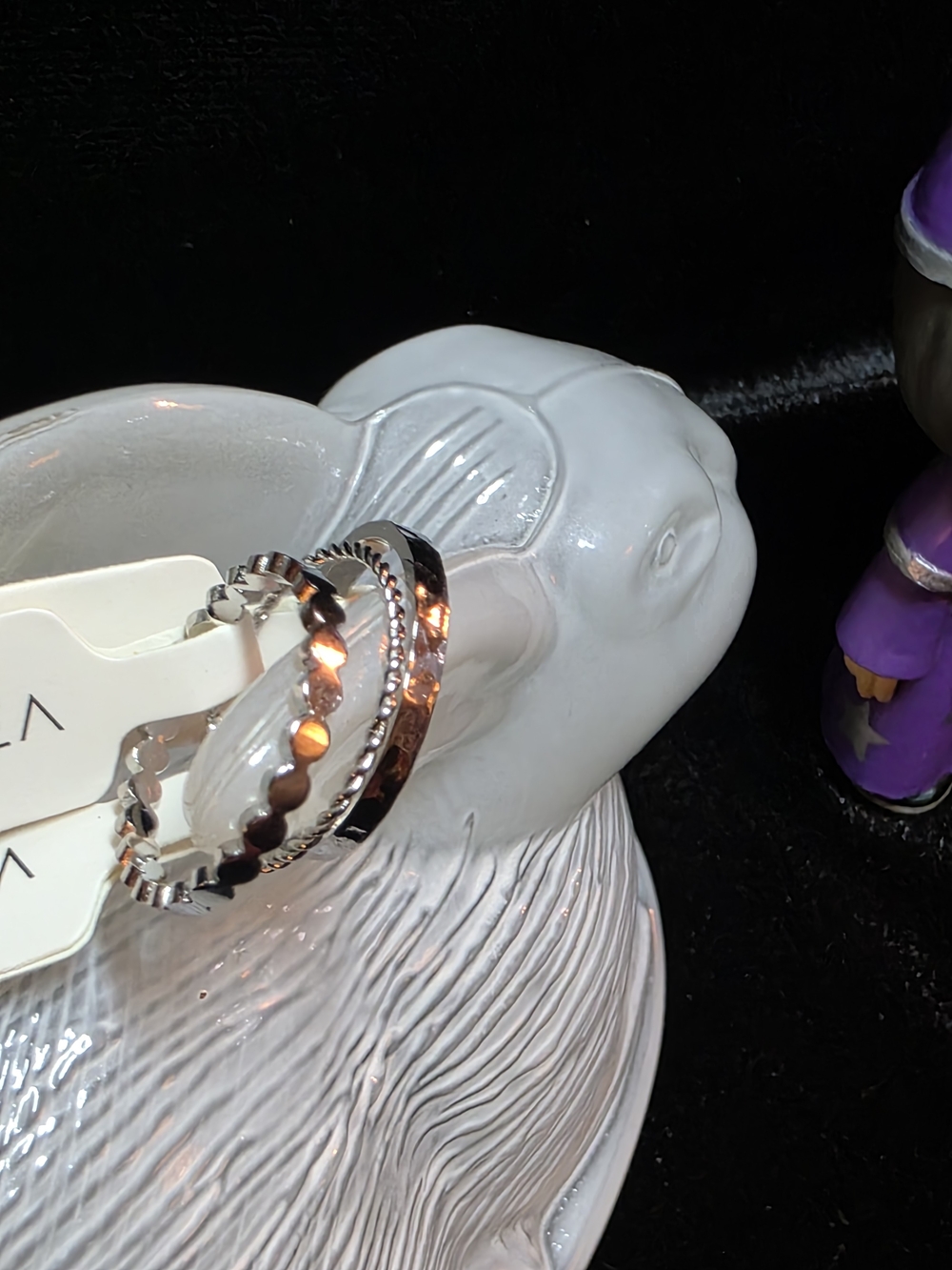 ATOLEA Women's Sterling Silver Stackable Rings - Silver / Brand New ๐ข๐ด 3 Rings - Picture 15 of 17
